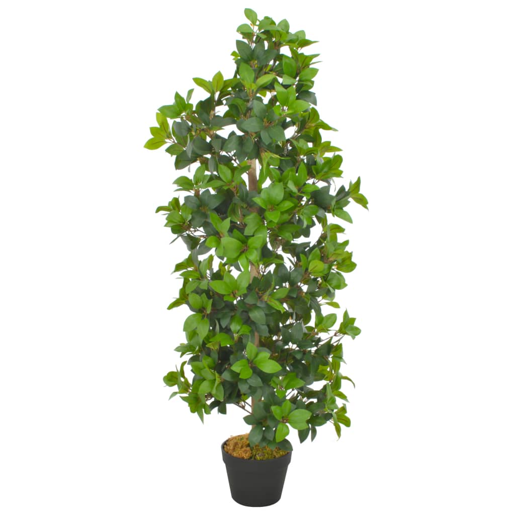 Vidaxl Artificial Plant med Pot Laurel Tree 120 cm grönt