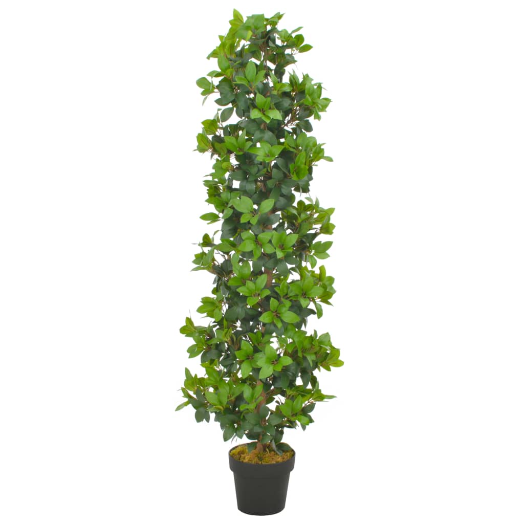 VIDAXL Künstliche Pflanze mit Topfbuchtblattbaum 150 cm Grün