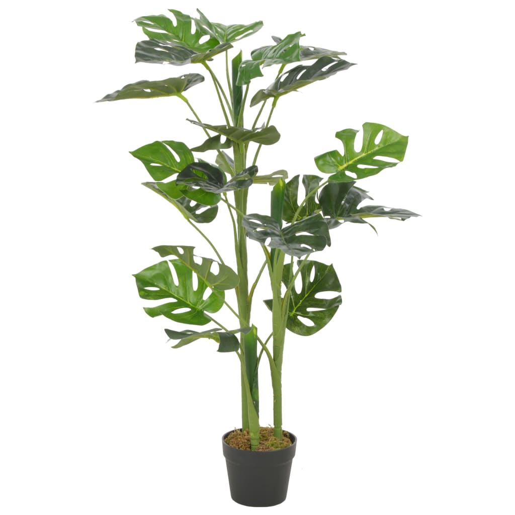 Vidaxl Künstliche Pflanze mit Topfmonstera 100 cm Grün