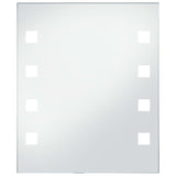 Vidaxl Bathroom Mirror LED 50x60 cm