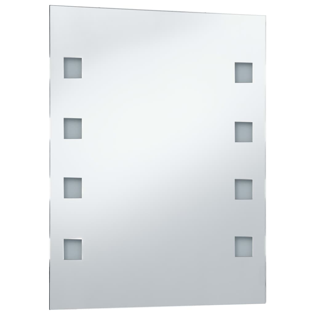 Vidaxl Bathroom Mirror LED 50x60 cm