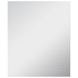 Miroir de salle de bain Vidaxl LED 50x60 cm