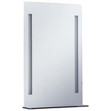 Miroir de salle de bain Vidaxl LED avec SCHAP 60x80 cm