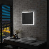 Vidaxl Specchio da bagno LED 60x50 cm