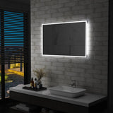 Vidaxl koupelnové zrcadlo LED 100x60 cm