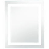 Vidaxl Bathroom Mirror LED with touch sensor 50x60 cm