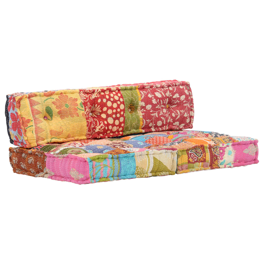 Patchwork Vidaxl Pouf Fabric