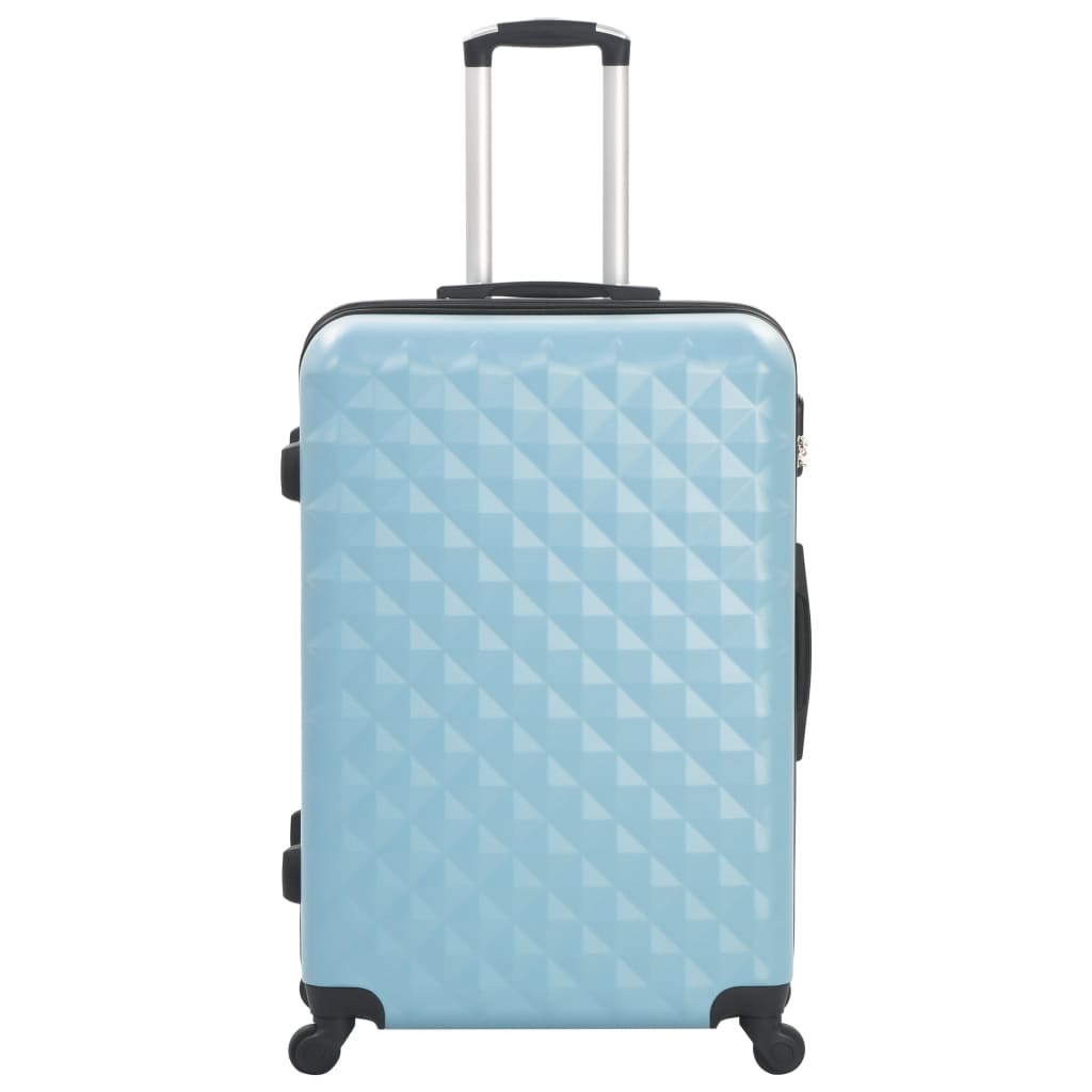 Vidaxl en 3 parties bagages durs ensemble bleu