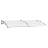 Vidaxl Dier Canopy 240x75 cm PC Grey an transparent