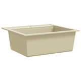 Vidaxl lavabo bol simple de beige de granit