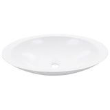 WADAXL WASHBASIN 59,3x35,1x10,7 cm Minerální lití mramor White