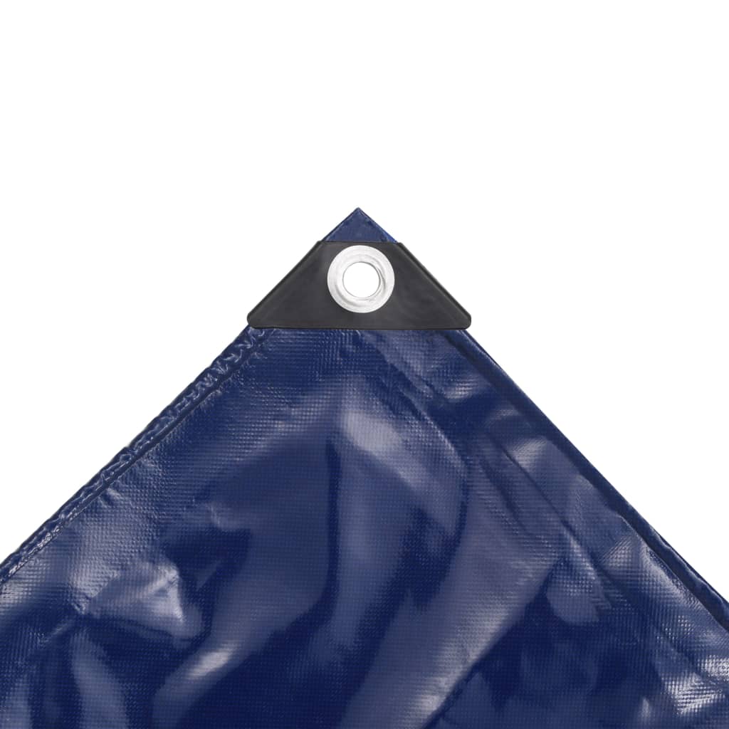 VidaXL Dekzeil 650 g m² 6x8 m blauw