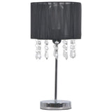 Vidaxl Desk Lamp runt E27 Black