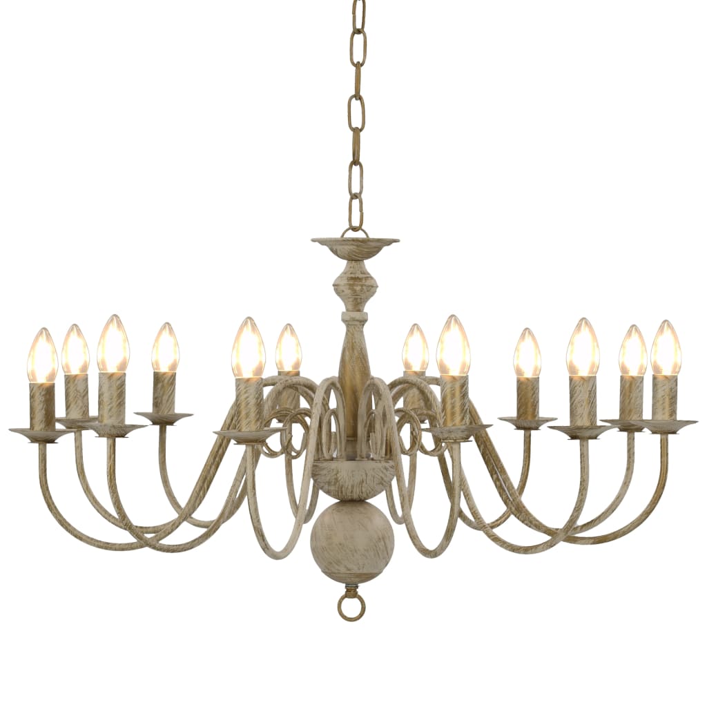 Vidaxl Chandelier 12xe14 antikvit