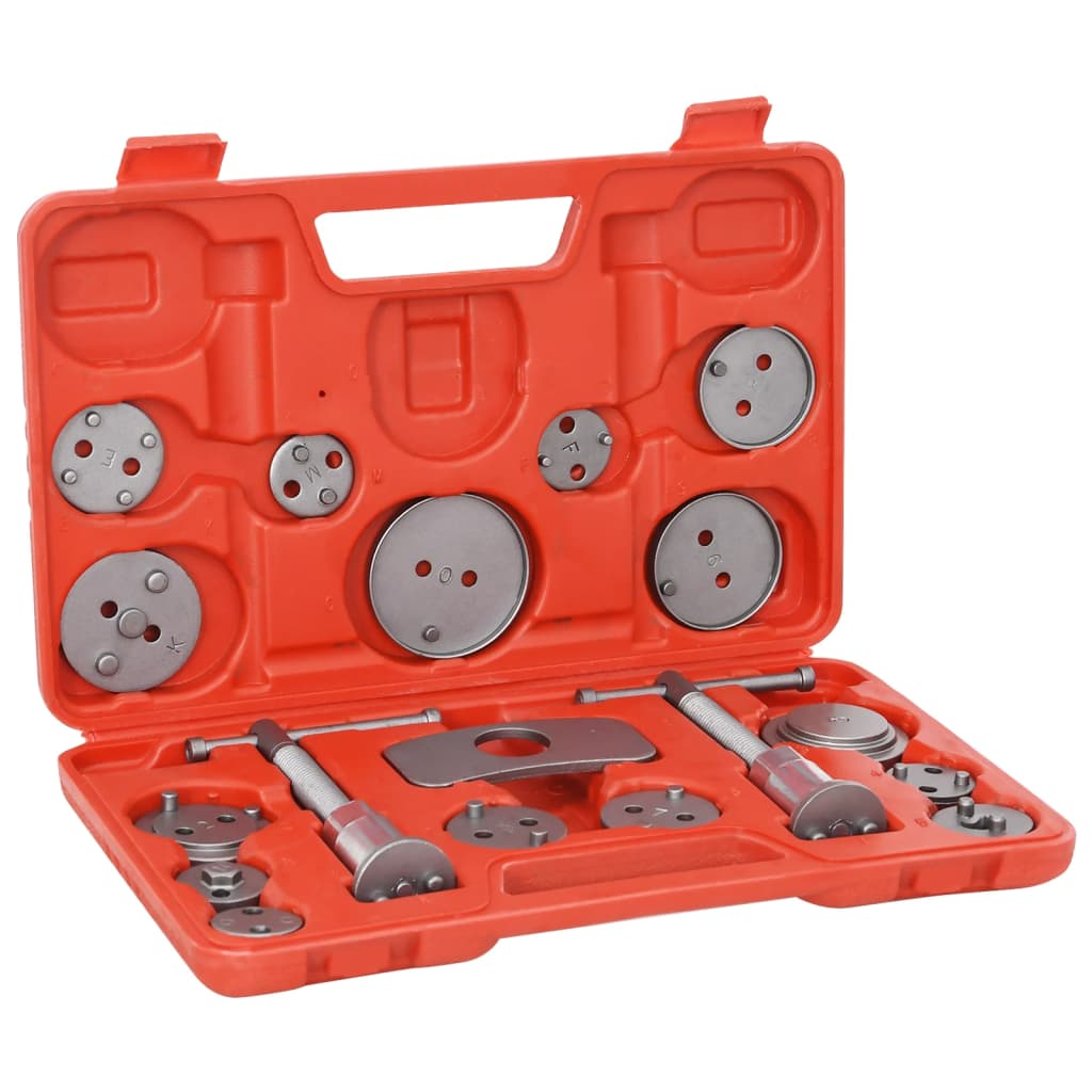 Vidaxl 18-Stéck Brems Piston Retour Tool Set