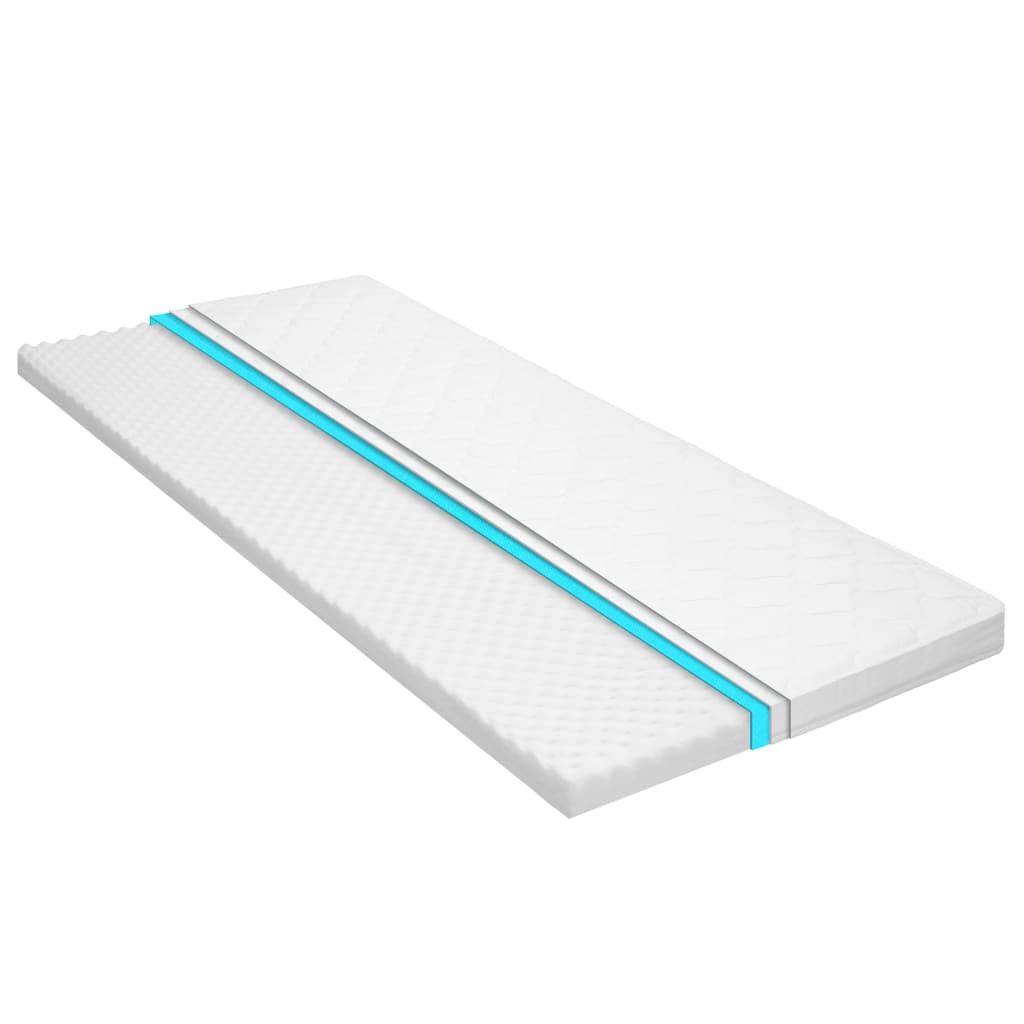 Vidaxl Top Matratze EI -Profil 6 cm Kaltschaum 120x200 cm