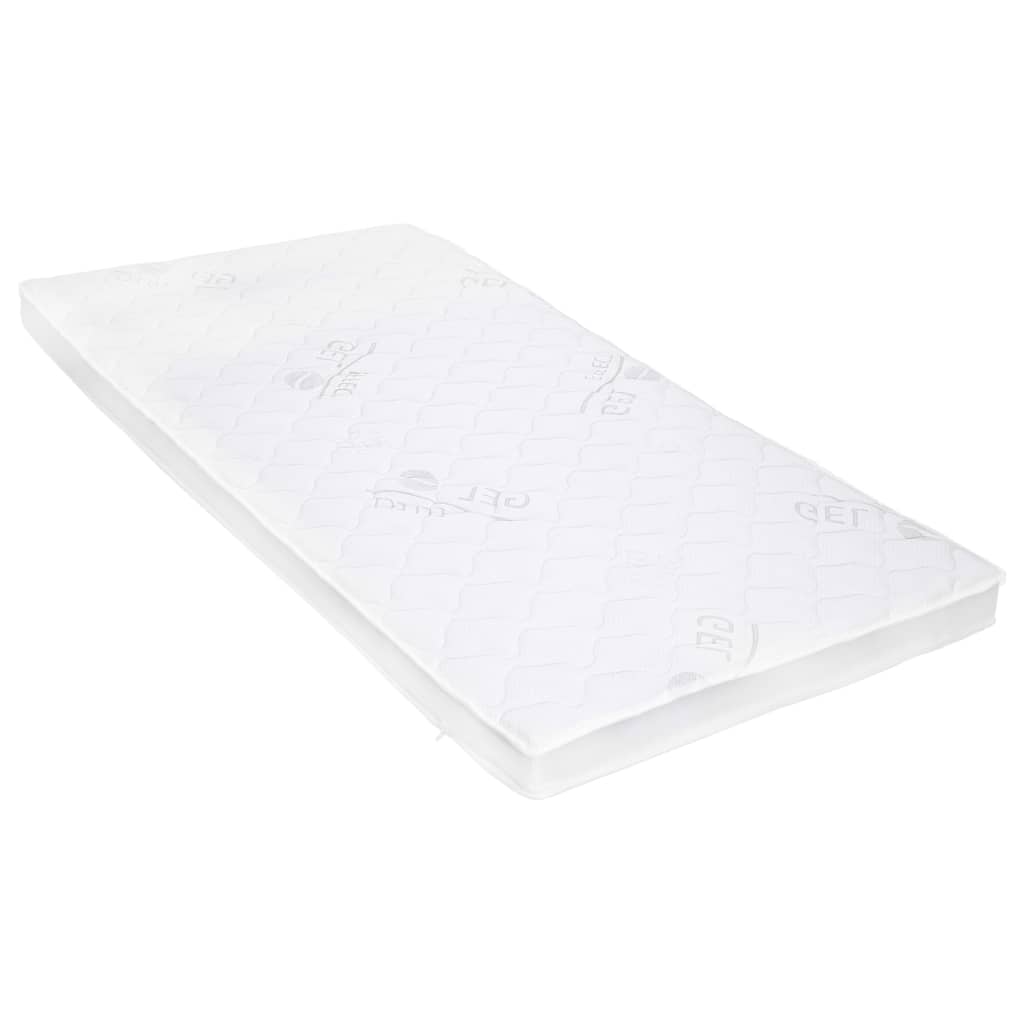 Materasso Top Vidaxl 7 cm in schiuma gel 100x200 cm