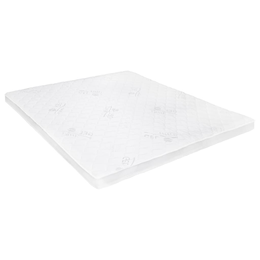 Vidaxl Top Madrass 7 cm gelskum 160x200 cm