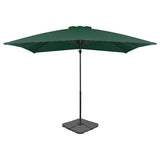 Parasol Vidaxl con base de base portátil