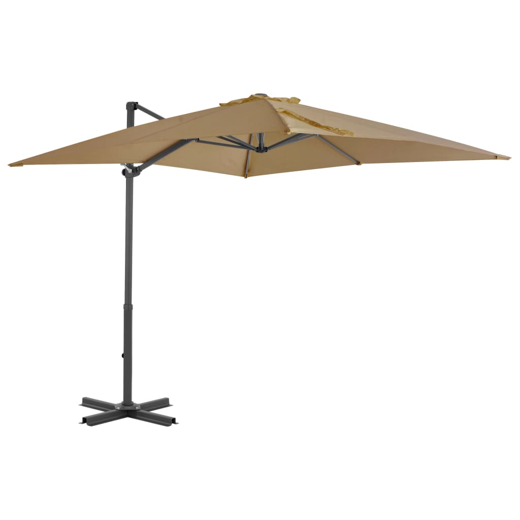 Parasol Vidaxl con tope de base portátil