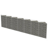 Vidaxl Gabion koszyk 450x30x100 cm ocynkowana stal