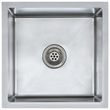 Vidaxl sink handmade stainless steel