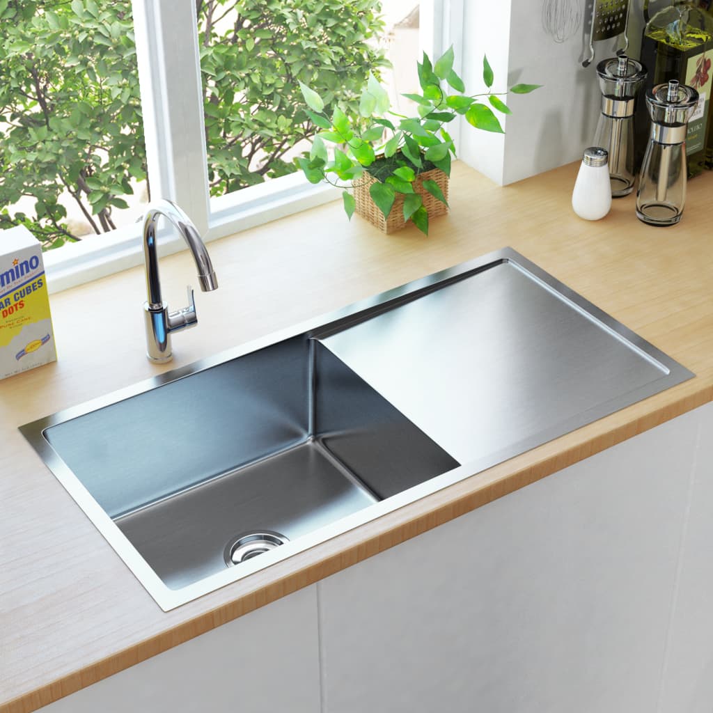 Vidaxl sink handgemaachte Edelstol