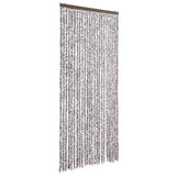 Vidaxl Fly Curtain 100x220 cm Chenille Brown i Beige