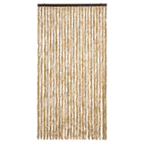 Vidaxl muha zavesa 100x220 cm chenille beige