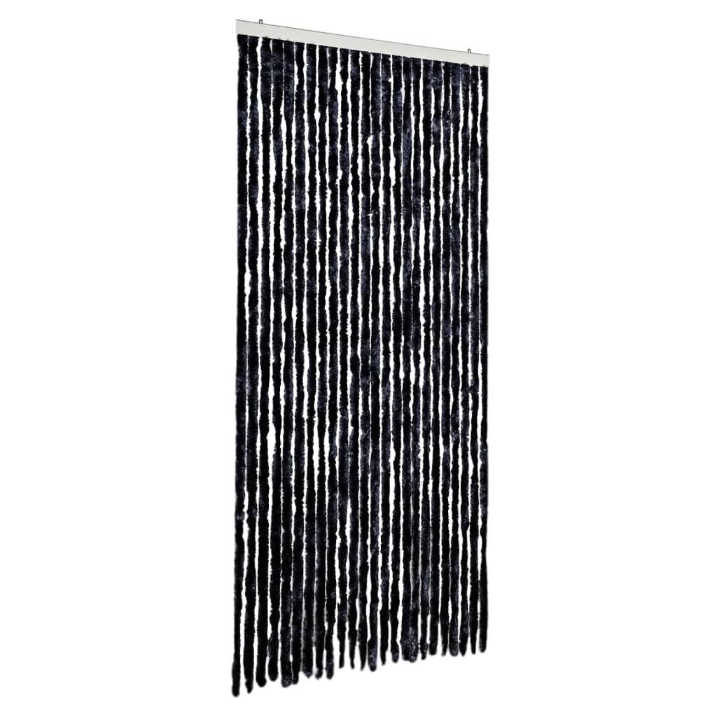 Vidaxl Fly curtain 100x220 cm Chenille Anthracite