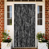 Vidaxl Fly Curtain 100x220 cm Chenille Anthracyt