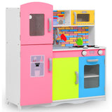 Vidaxl Children's Play Kitchen 80x30x85 cm MDF Multi-colorant