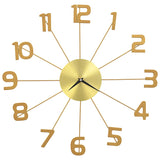 Vidaxl Wall Clock 50 cm in metallo colorato