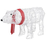 Vidaxl Christmas Lighting Bear 45 LED diody 71x20x38 cm akryl