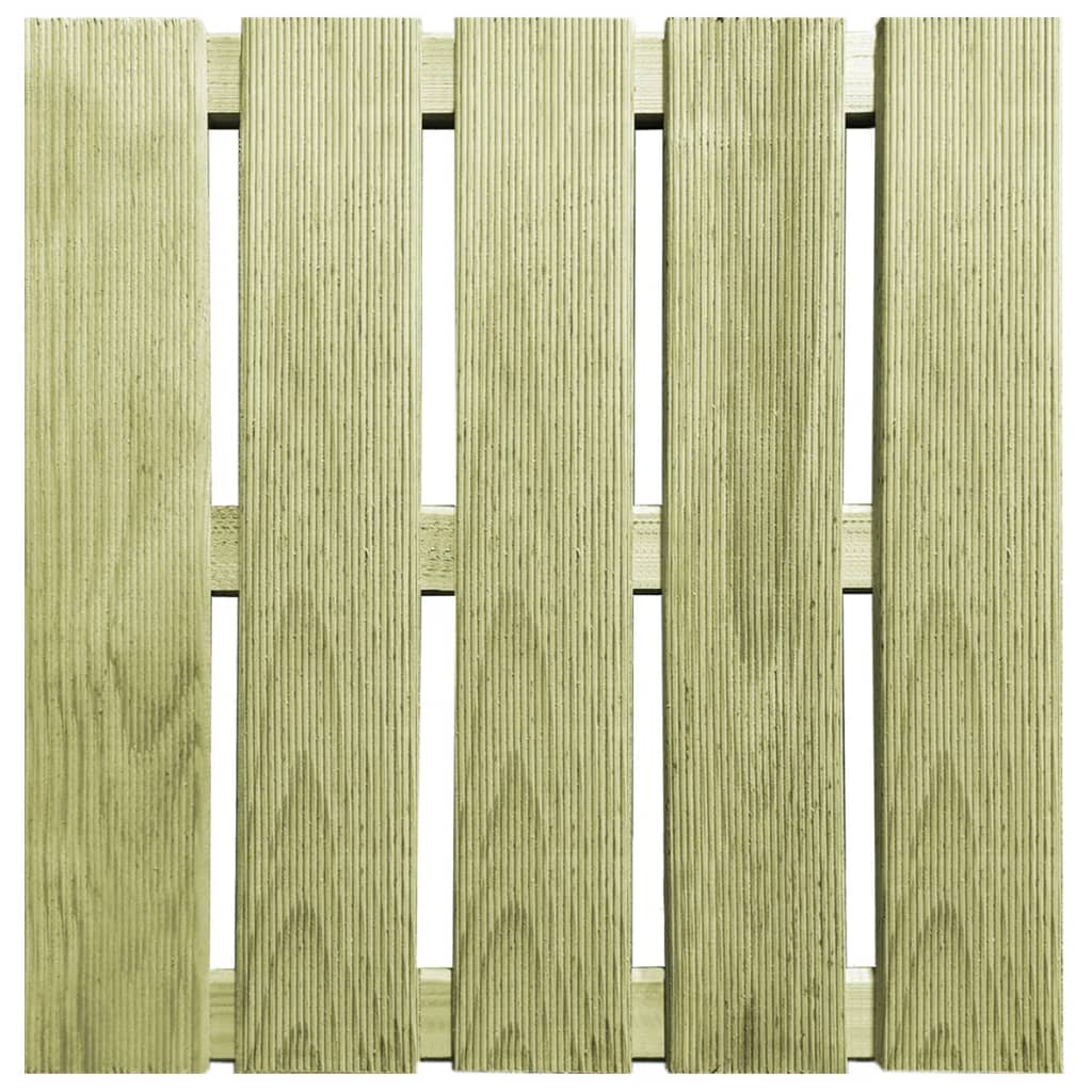 Vidaxl 24 St Terrace Piastrelle 50x50 cm Green