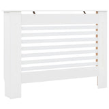 VIDAXL -Radiatorkonstruktion 112x19x81.5 cm MDF Weiß