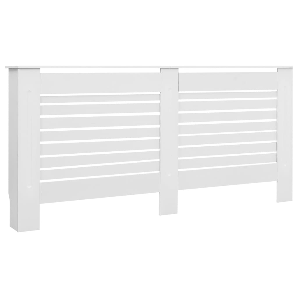 VIDAXL -Radiatorkonstruktion 172x19x81.5 cm MDF Weiß