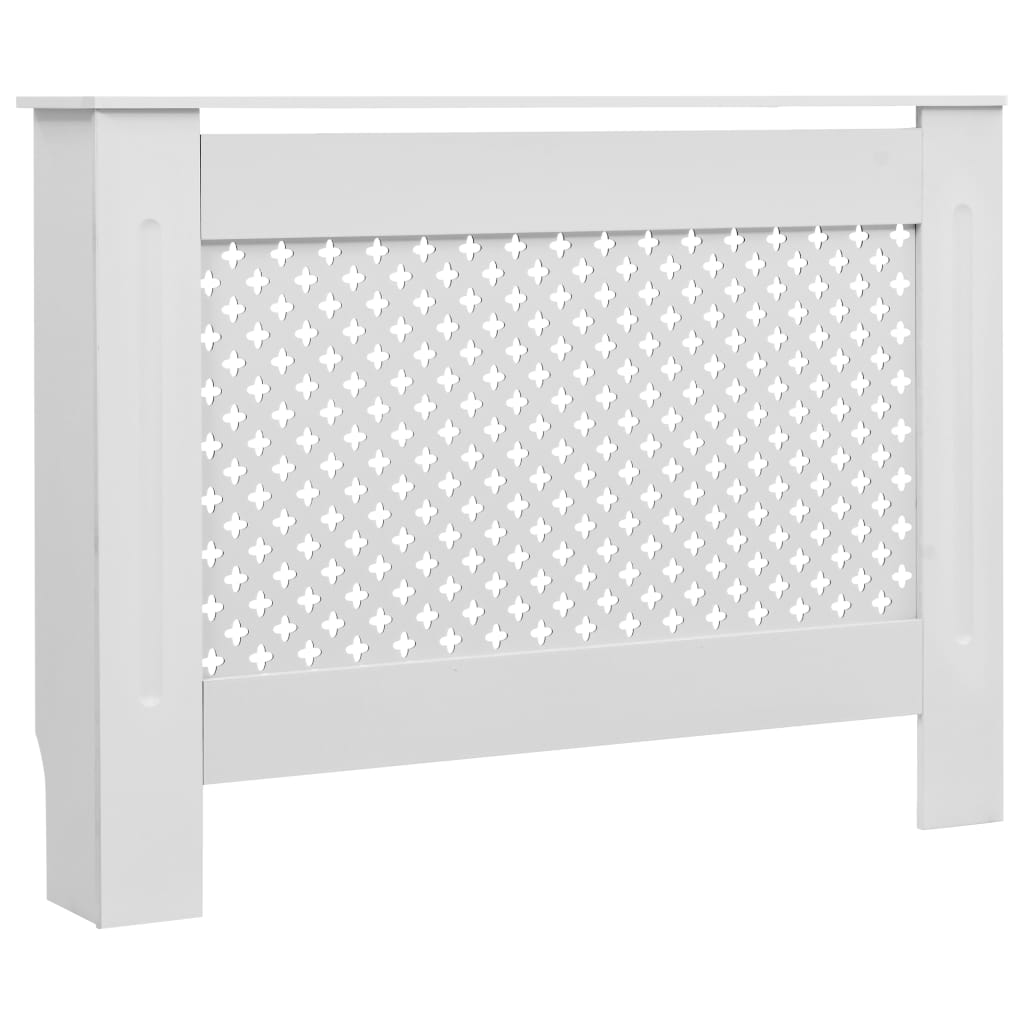 Vidaxl Radiatorom Construction 112x19x81,5 cm MDF White