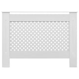 Vidaxl Radiatorom Construction 112x19x81,5 cm MDF White