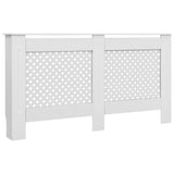 Vidaxl Radiatorom Construction 152x19x81,5 cm MDF White