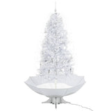 Vidaxl Christmase Tree Snow z parasisem 190 cm białym