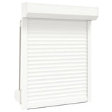 Vidaxl Roller Shutter 80x100 cm Aluminium Weiß