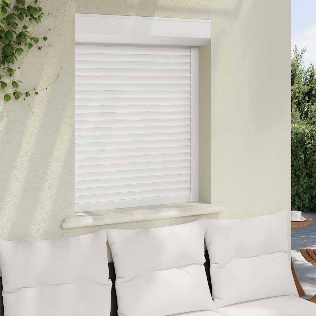 Vidaxl Roller Shutter 80x100 cm Aluminium White