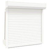 Vidaxl Roller Shutter 100x100 cm Aluminium Weiß