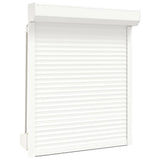 Shutter rullo Vidaxl 100x120 cm in alluminio bianco