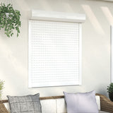 Vidaxl Roller Shutter 100x130 cm Aluminium White