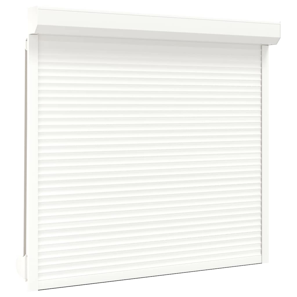 Vidaxl Roller Shutter 160x150 cm Aluminium White