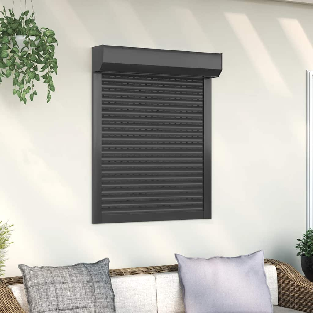 Vidaxl Roller Shutter 70x100 cm Aluminium Anthhracite -Colored