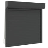 Vidaxl Roller Shutter 100x100 cm aluminium Anthracite Colored