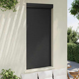 Vidaxl Roller Shutter 100x210 cm Aluminium Anthracite -farvet